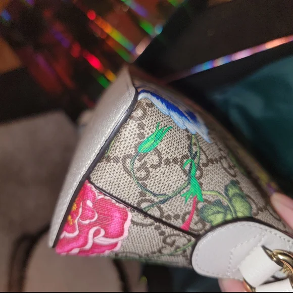 Authentic Gucci Ophidia Flora Shoulder Bag - Picture 8 of 11